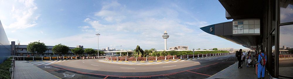 Panorama of Changi Airport